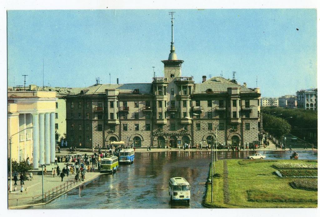 Барнаул - Октябрьская площадь - Подгорный Б - 1971 год (Л-63)