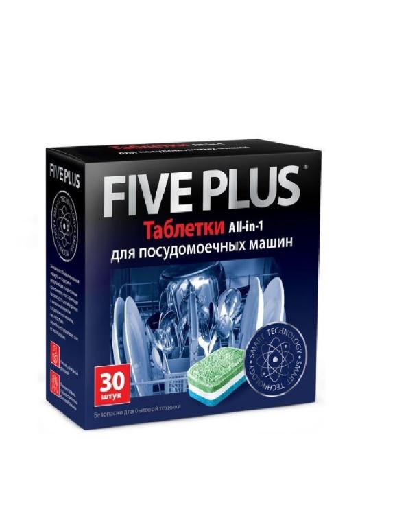 Таблетки для посудомоечных машин Five Plus Five Plus. Цвет темно-синий ...