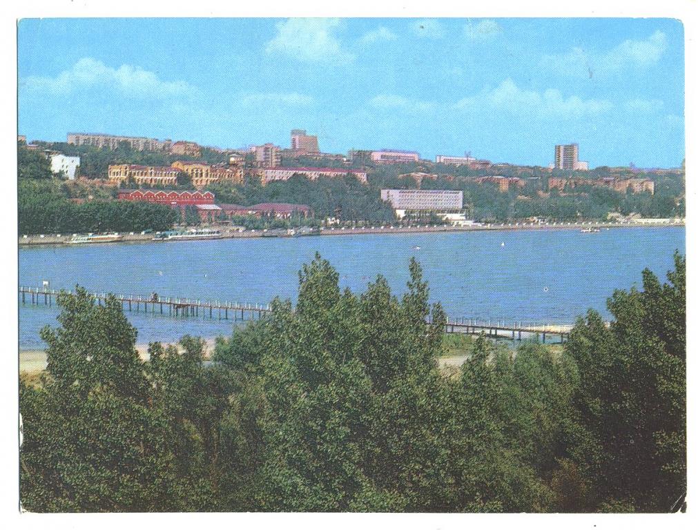 Ростов-на-Дону - панорама города - Костенко Г - 1981 год (Л-65)