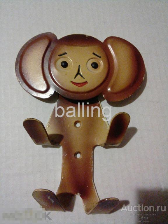 набор крючков заводские 90-е чебурашка вешалка 