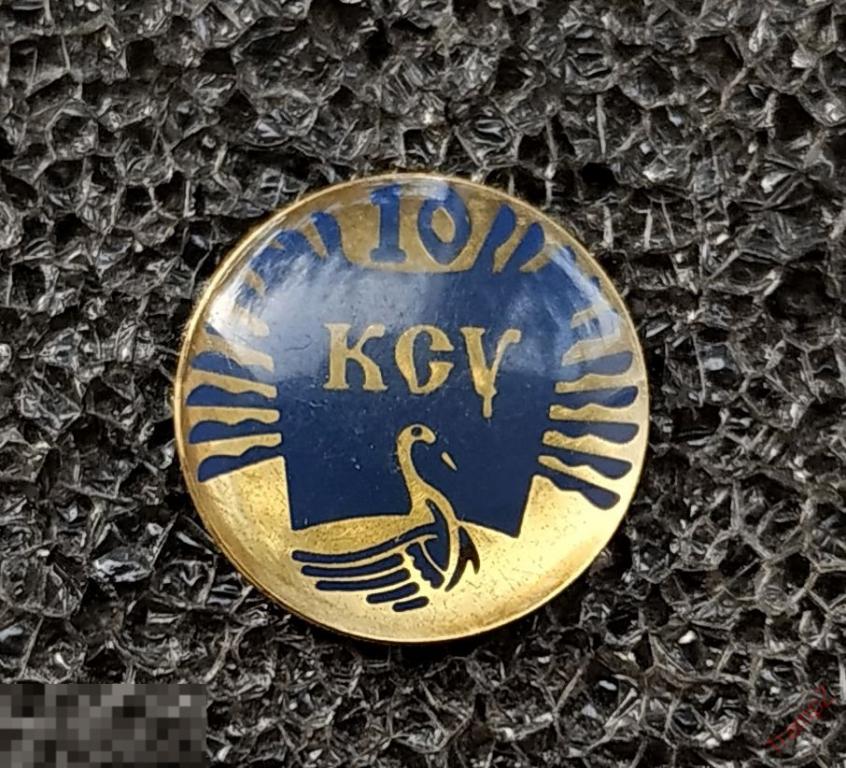 Знак КСУ 10 лет Киевский Славистический Университет Украина #17 