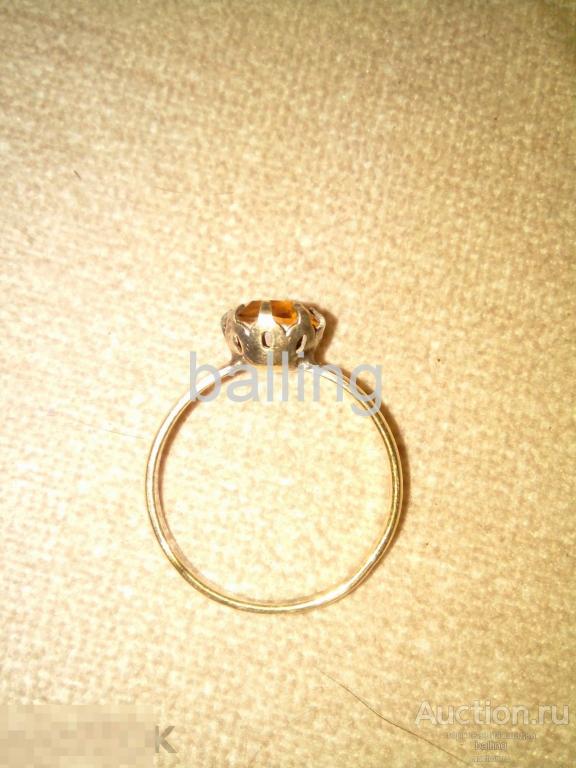 Кольцо перстень  серебро 875  ссср 