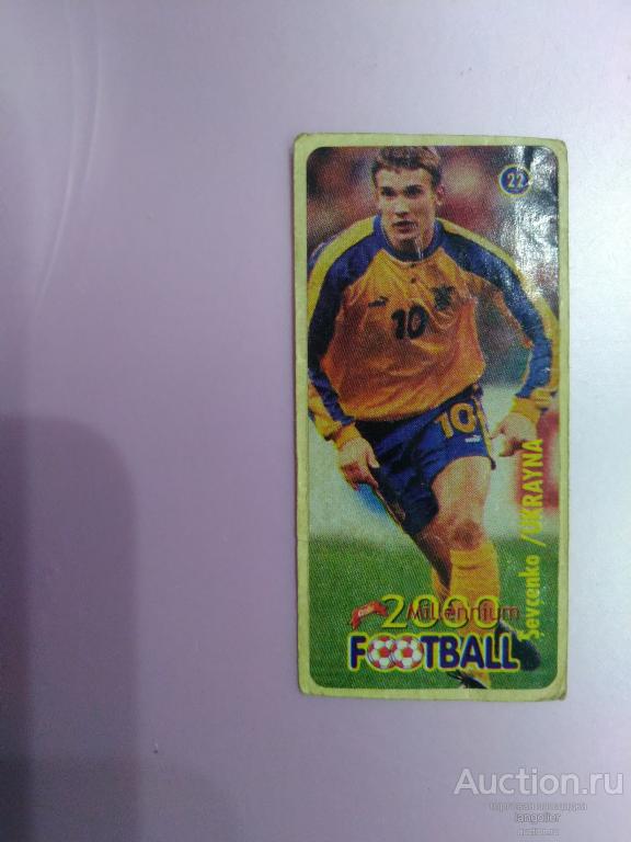 Наклейка от жевательной резинки Football 2000 Milennium #022
