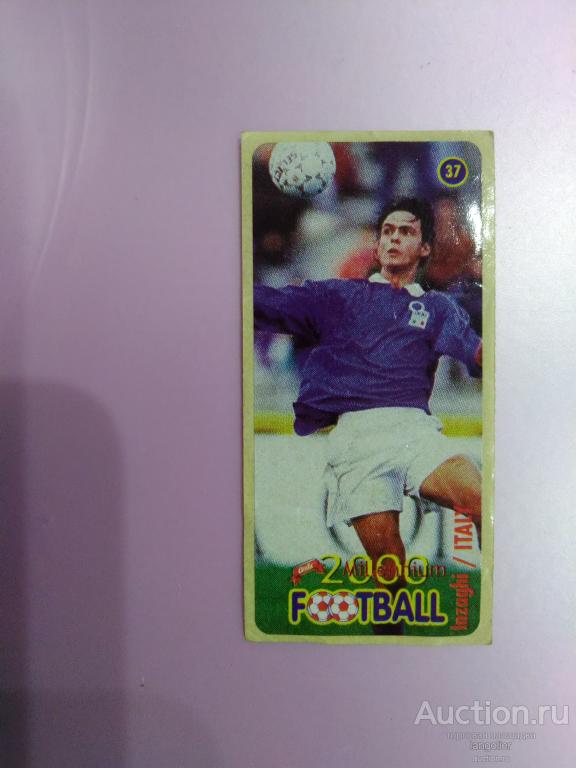 Наклейка от жевательной резинки Football 2000 Milennium #037