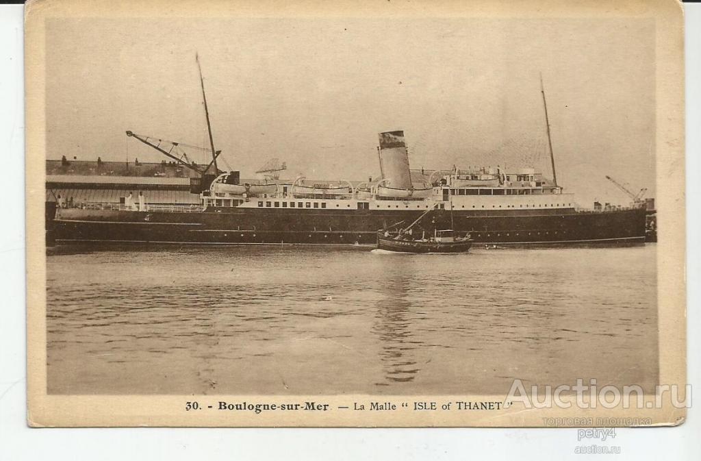 20170. Корабль. Пассажирское судно "Isle of Thanet".
