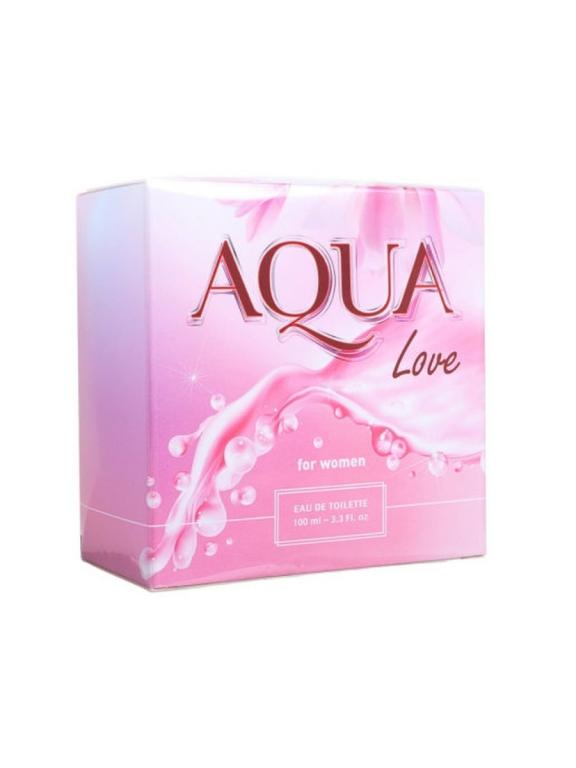 Дельта парфюм, Туалетная вода женская Aqua, Love, 100 мл, женский ...
