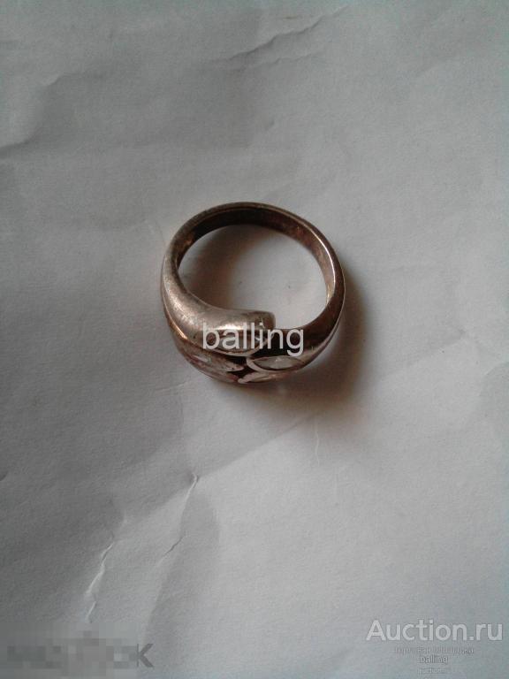 кольцо серебро 925 проба 
