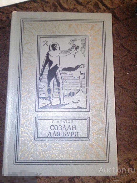 книга  рамка создан для бури 