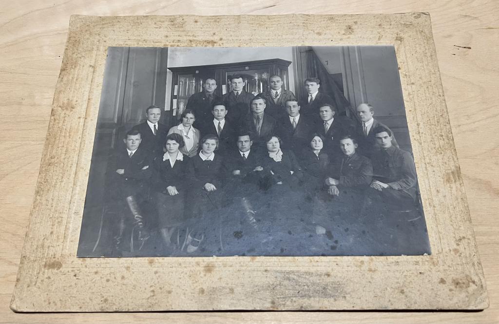 Россия СССР Фото Группа Студентов IV курс Пат. Анатомия Мода 1935