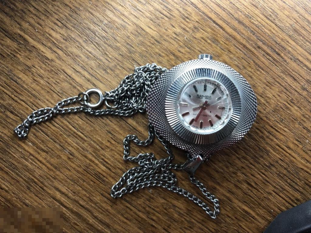 Механические Часы-кулон Ramba.Швецария .Винтаж.RRR 