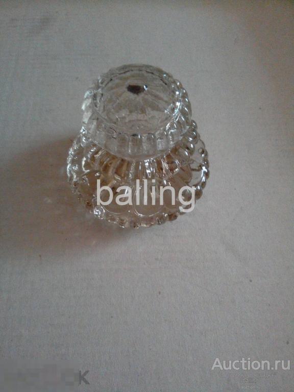 Чернильница стекло 