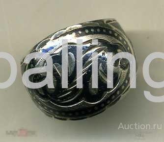 кольцо кубачи сер 925 пр звезда ссср 