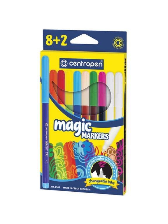 Фломастеры magic. Фломастеры меняющие цвет. фломастеры 8 цветов.