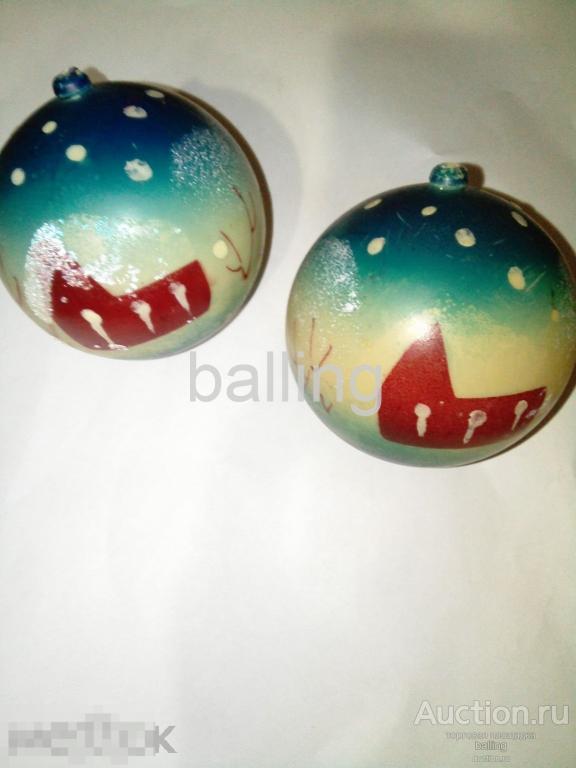 Елочная игрушка комплект набор  СССР 