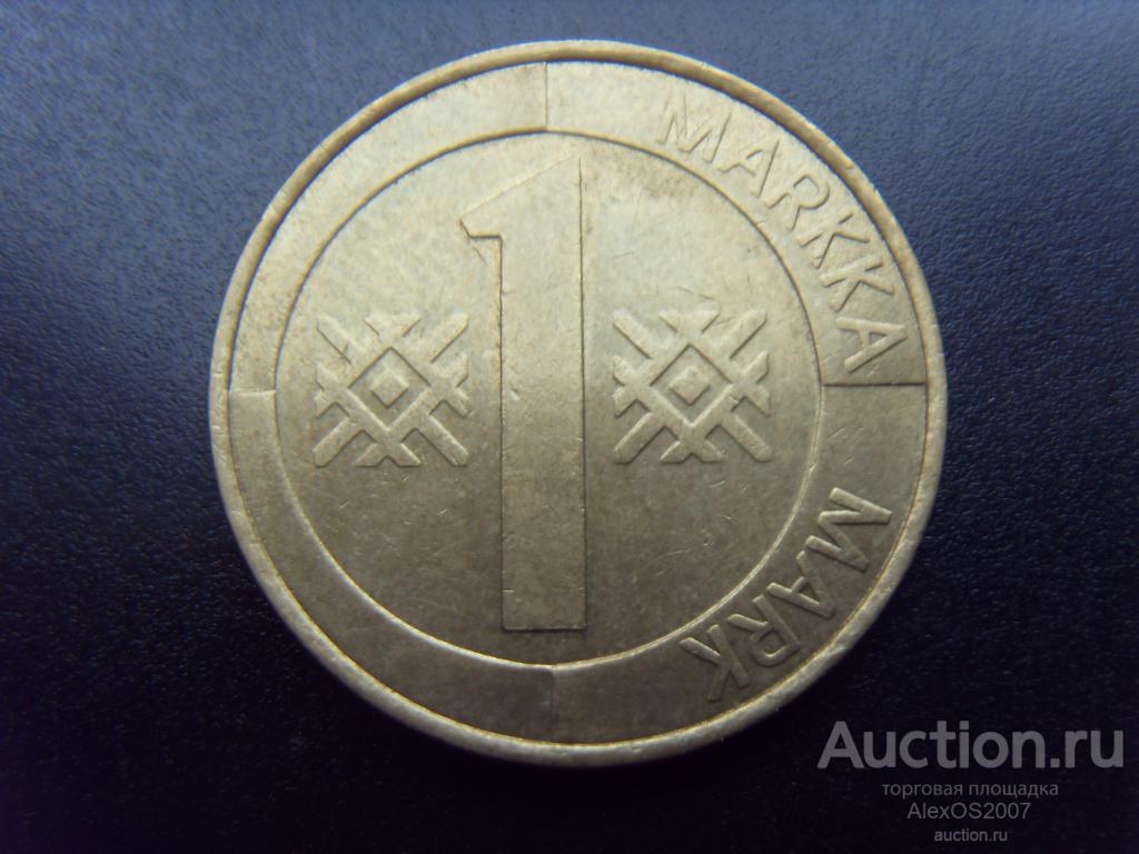 Финляндия 1 марка 1994 г. КМ# 76