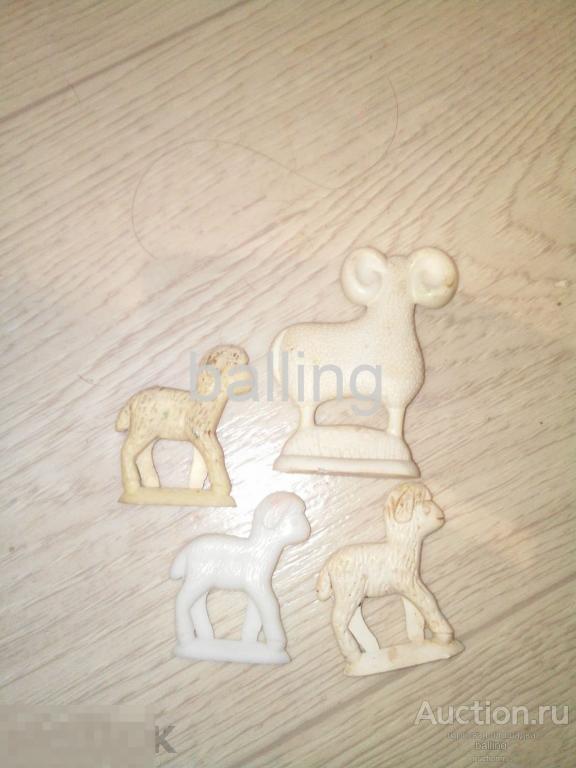 Мини игрушки колкий пластик ссср барашки 