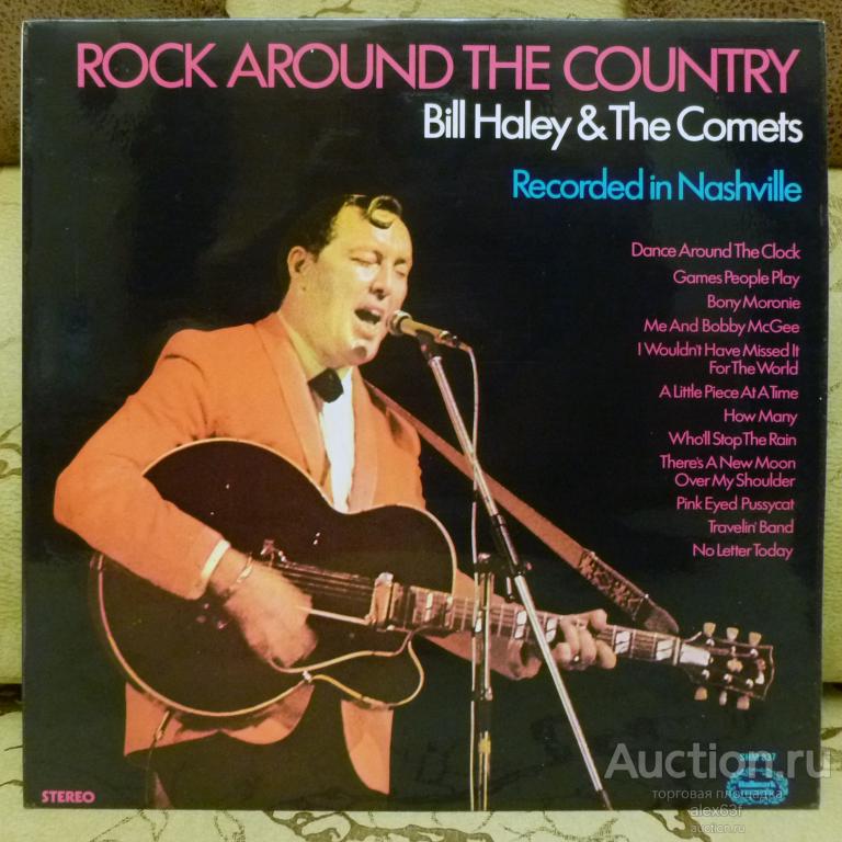 Bill Haley & The Comets 1971 Rock Around The Country (England)