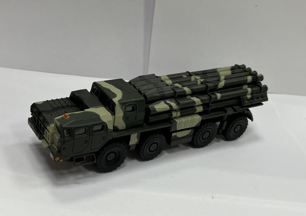Авто модель моделька машинка Танк Реактивная система залпового огня РСЗО Смерч БМ-30