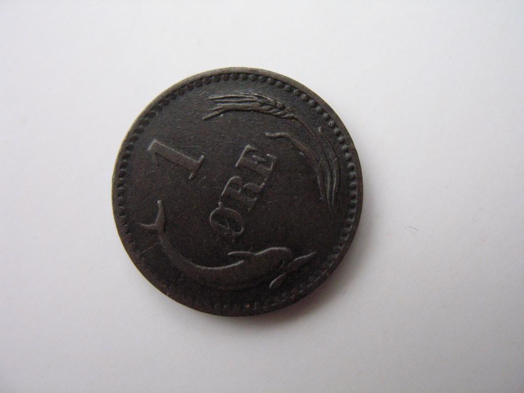 1 эре 1883 года Дания 