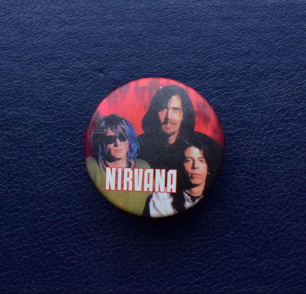 Кооперативные значки Рок группы - Nirvana,№3(2).
