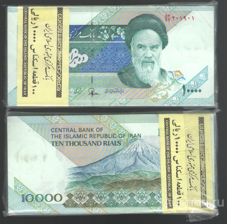ИРАН 10000 РИАЛОВ  1992-2016г   UNC!!! ПРЕСС!