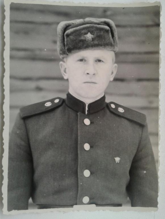 Фото. Пограничник с 7-й заставы Брестского погранотряда. 1962 год.