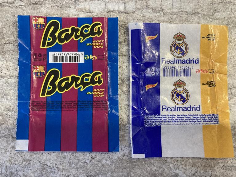 FC Barcelona Barca, Real Madrid Progum Football Футбол