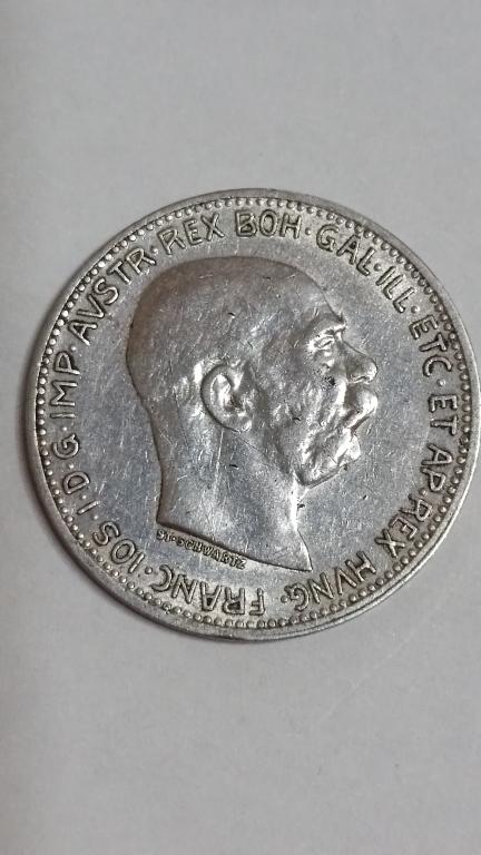 1 крона 1914 Австро-Венгерская
