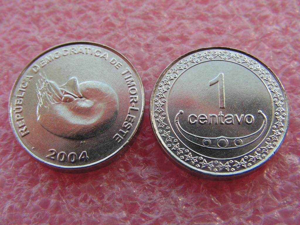 Тимор 1 сентаво 2004 unc