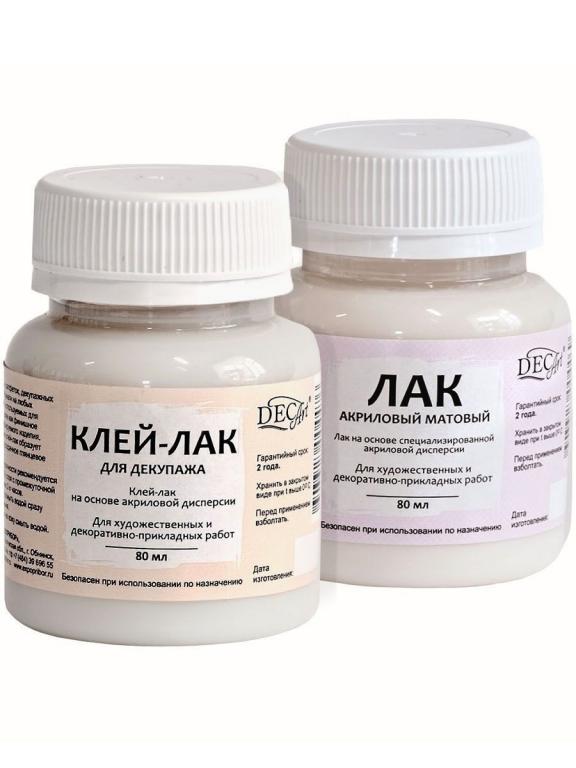 Лак акриловый матовый для картин