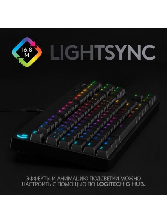 Клавиатура механическая игровая Logitech G Pro Gaming Keyboard с RGB ...
