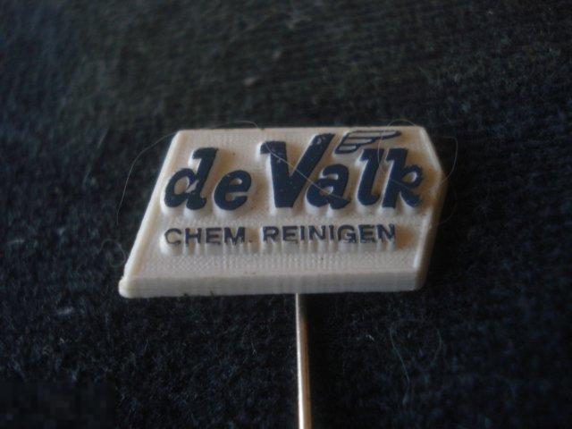 Знак De Valk. Chem Reinigen. Раритет. 