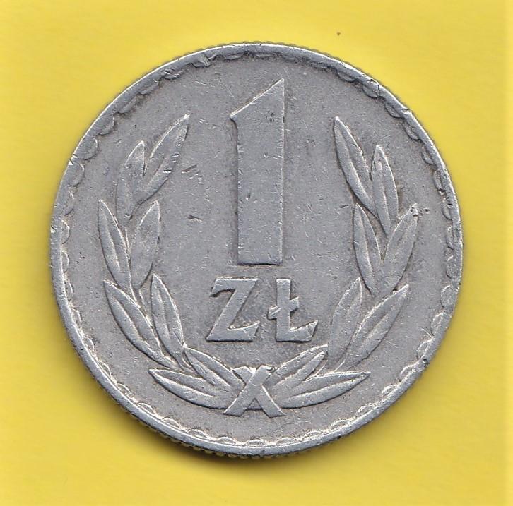 🔹 Польша. 1 злотый. 1974 год.