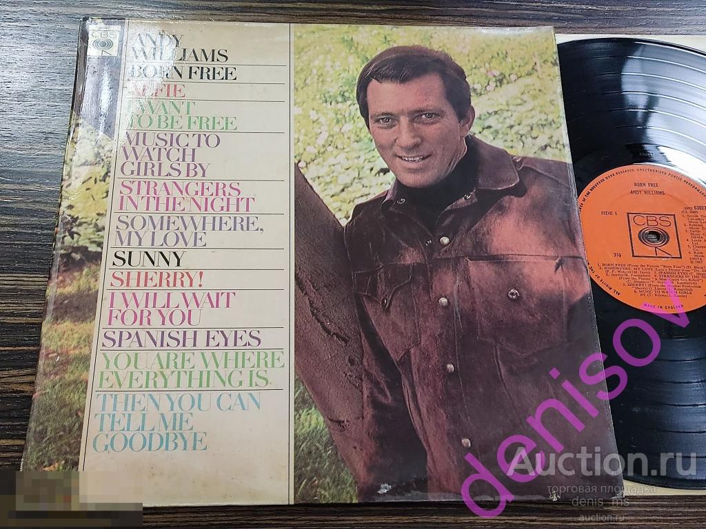 Andy Williams / Born Free - 67/UK/EX-/EX 