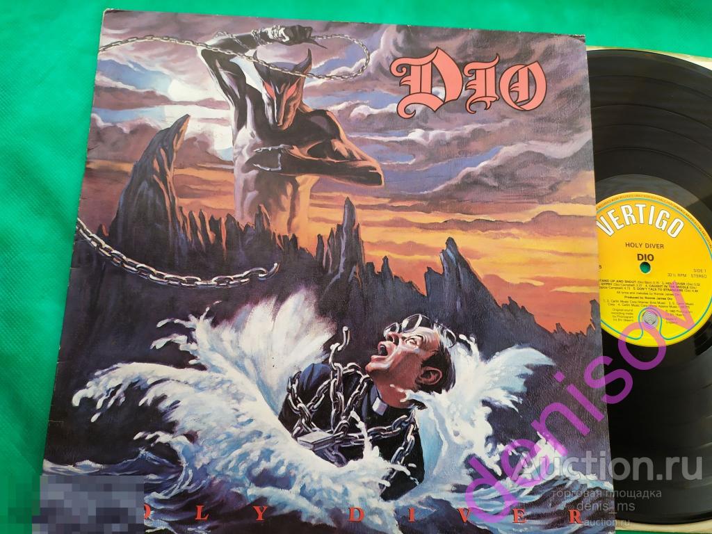 DIO / HOLY DIVER - 83/UK/EX/EX 