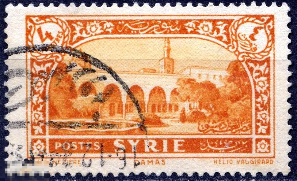Сирия 1930 колонии вид Дамаска Mi347 гашеная 