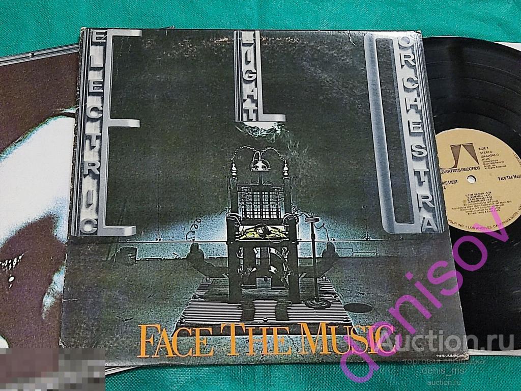 ELO / FACE THE MUSIC - 75/USA/EX/EX+ 