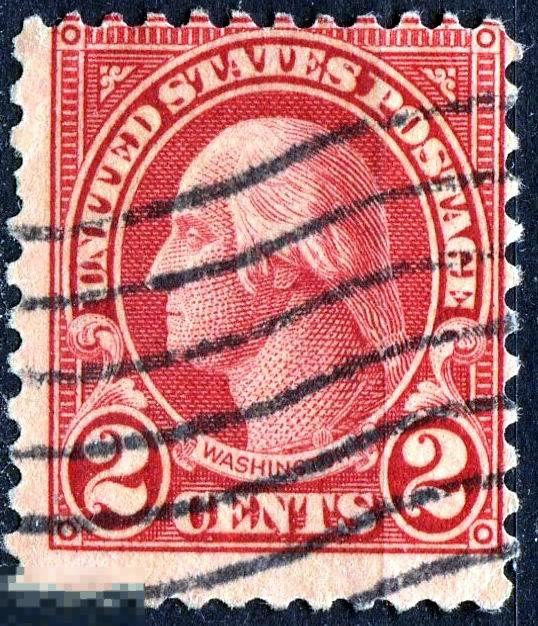 США 1923-28 Вашингтон Scott 634A гашеная 