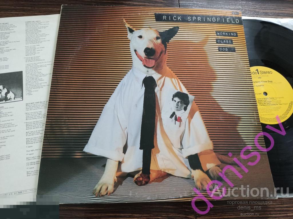 Rick Springfield / Working Class Dog - 84/JAPAN/EX++/NM- 