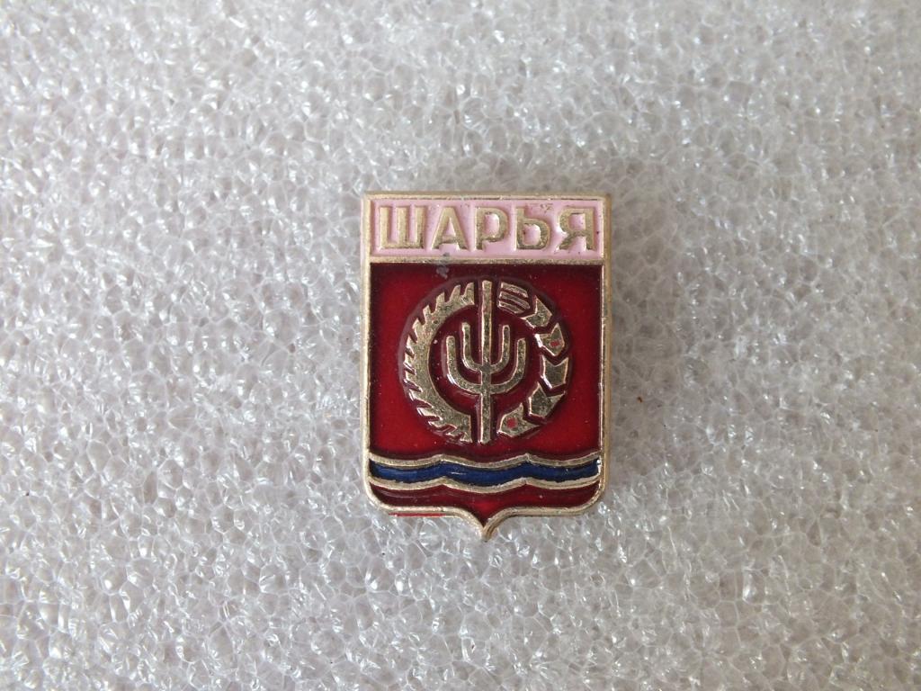 Коллекция значок ШАРЬЯ Герб ЯЬ 37 Более 40000 ШТ