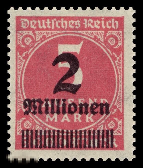 Германия 1921-1923 инфляция 1 м. стандарт ** 