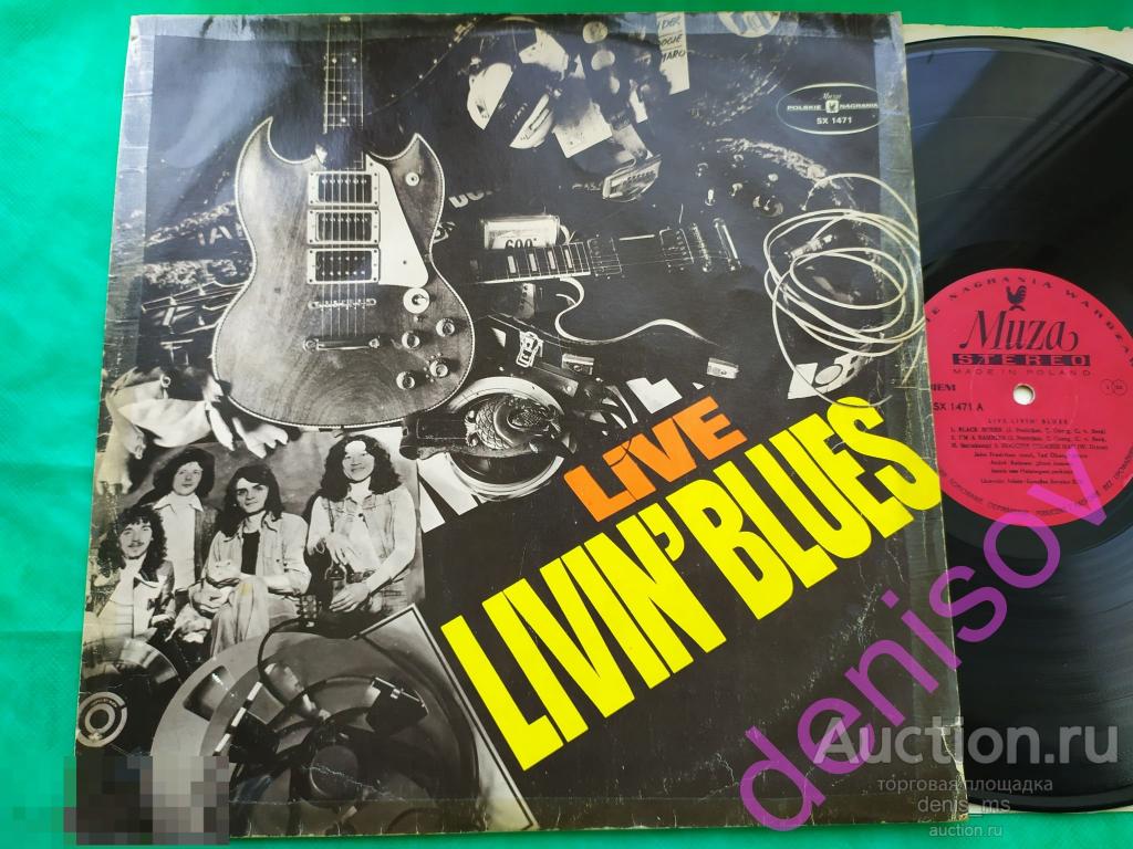 Livin' Blues ‎/ Live Livin' Blues /77/POL/VG/VG+ 