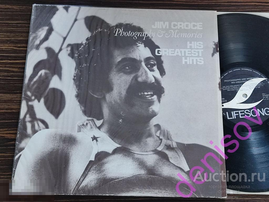 Jim Croce / Photographs & Memories: His Greatest Hits - 76/GERM/EX/EX++ 