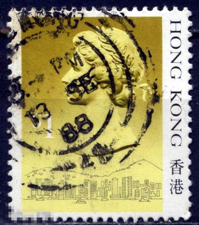 Гонконг 1987 колонии Mi 514 I  гашеная 