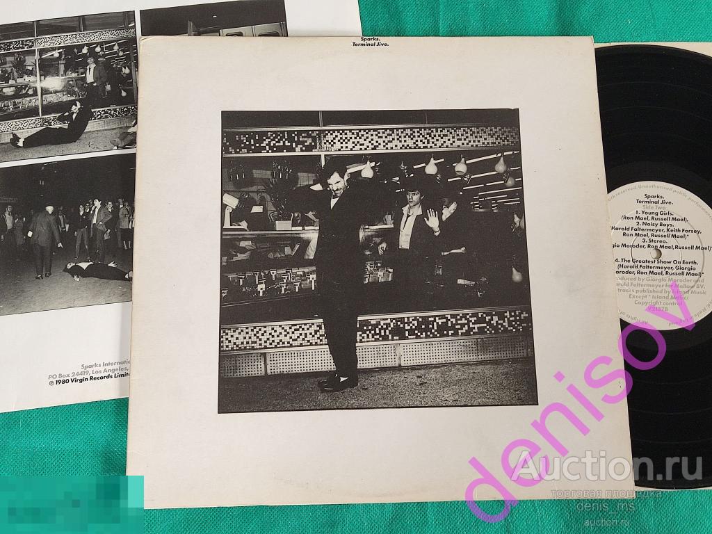 SPARKS / Terminal jive - 80/UK/NM-/NM- 