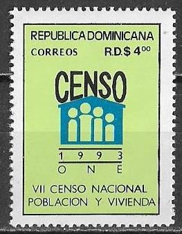 Доминикана 1993 г.  Перепись населения **