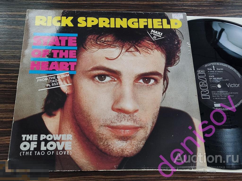 Rick Springfield / State Of The Heart - 85/GERM/EX/EX+ 