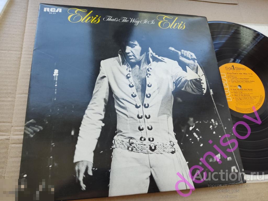 Elvis Presley / That's The Way It Is - 71/JAPAN/NM-/NM- 