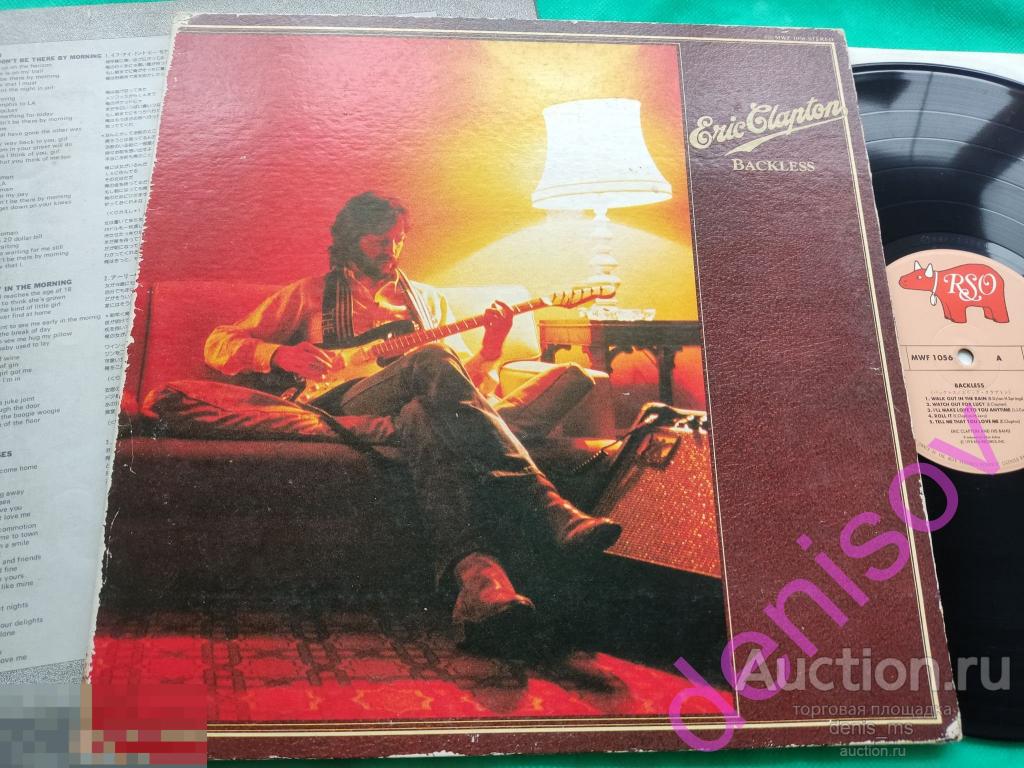 Eric Clapton / Backless - 78/JAPAN/EX-/EX 