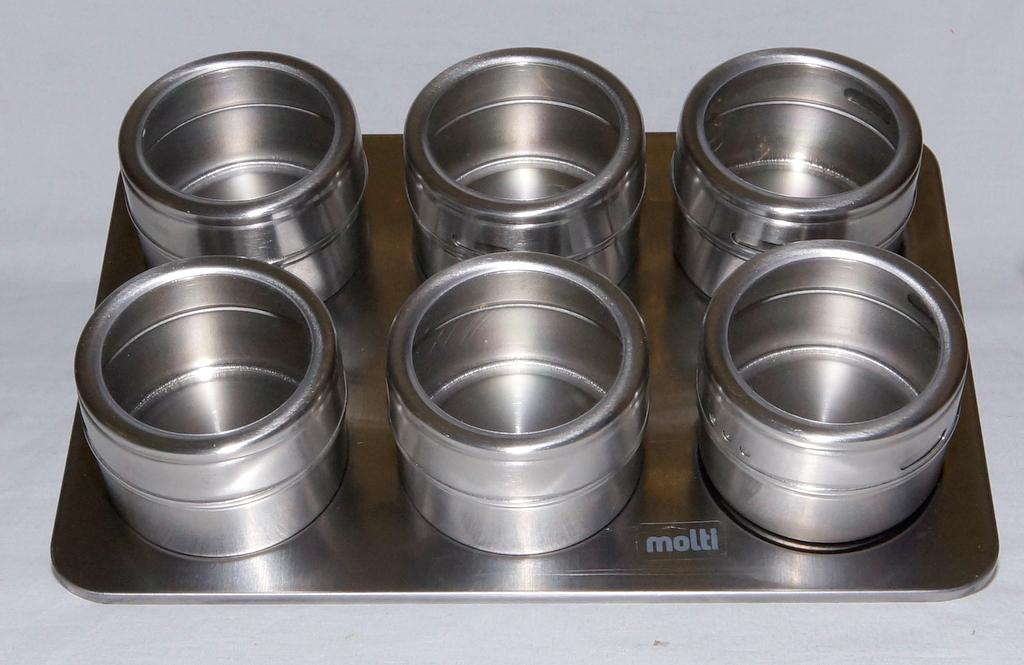 НАБОР для СПЕЦИЙ  MOLTI  магнитный  нержавейка   новый   ( К5/5 )